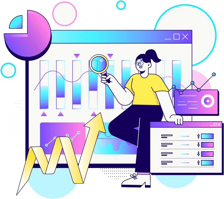 Marketing process illustration