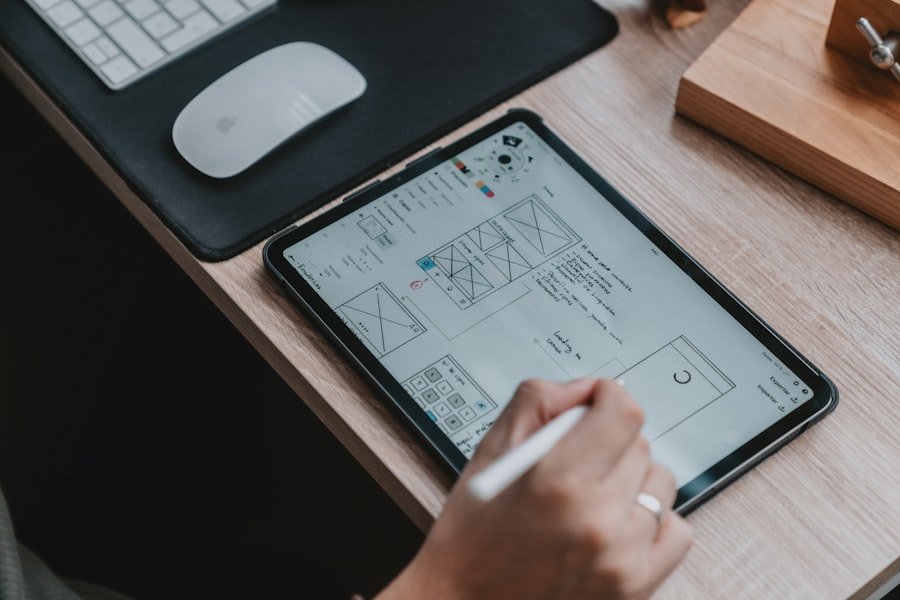 UI UX design project preview
